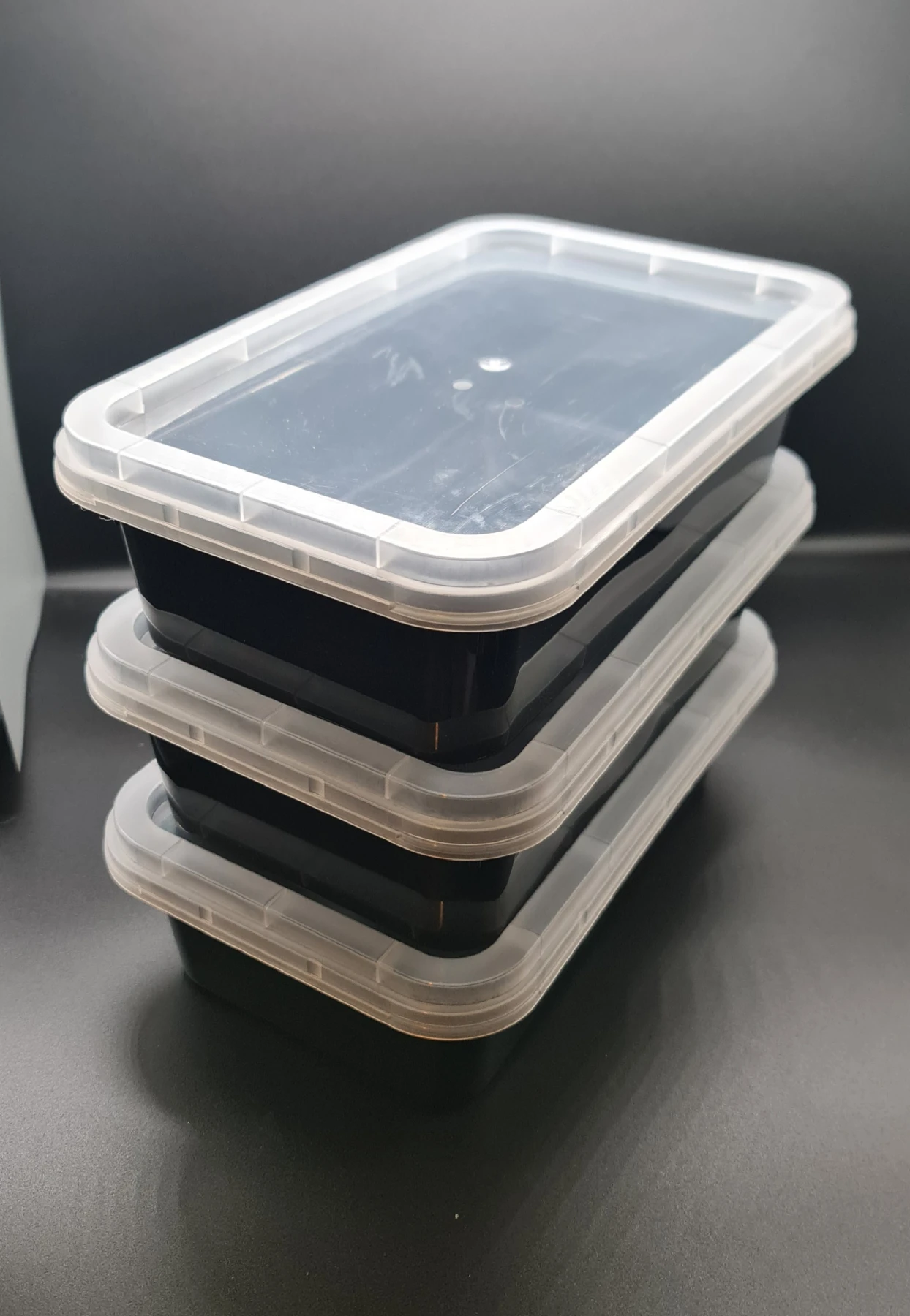 Aufbewahrungsboxen Stapelbar 3er Set